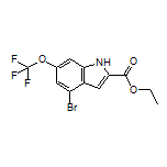 Ethyl 4-Bromo-6-(trifluoromethoxy)indole-2-carboxylate