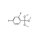 2-Fluoro-4-iodo-1-(trimethoxymethyl)benzene