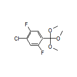 1-Chloro-2,5-difluoro-4-(trimethoxymethyl)benzene