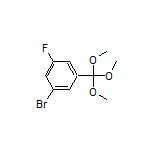 1-Bromo-3-fluoro-5-(trimethoxymethyl)benzene