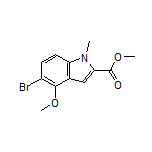 Methyl 5-Bromo-4-methoxy-1-methylindole-2-carboxylate