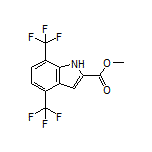 Methyl 4,7-Bis(trifluoromethyl)indole-2-carboxylate