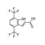 4,7-Bis(trifluoromethyl)indole-2-carboxylic Acid