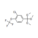 2-Chloro-1-(trifluoromethoxy)-4-(trimethoxymethyl)benzene