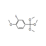 2-Iodo-1-methoxy-4-(trimethoxymethyl)benzene