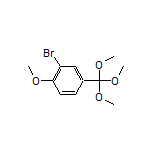 2-Bromo-1-methoxy-4-(trimethoxymethyl)benzene