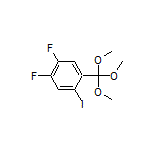 1,2-Difluoro-4-iodo-5-(trimethoxymethyl)benzene