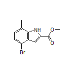 Methyl 4-Bromo-7-methylindole-2-carboxylate