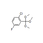 1-Chloro-4-fluoro-2-(trimethoxymethyl)benzene