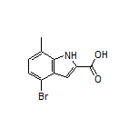 4-Bromo-7-methylindole-2-carboxylic Acid