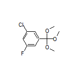 1-Chloro-3-fluoro-5-(trimethoxymethyl)benzene