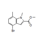 Methyl 4-Bromo-1,7-dimethylindole-2-carboxylate