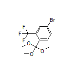 4-Bromo-2-(trifluoromethyl)-1-(trimethoxymethyl)benzene