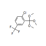 1-Chloro-4-(trifluoromethyl)-2-(trimethoxymethyl)benzene