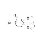 1-Chloro-2-methoxy-4-(trimethoxymethyl)benzene