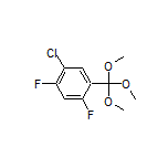 1-Chloro-2,4-difluoro-5-(trimethoxymethyl)benzene