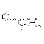 Ethyl 6-(Benzyloxy)-4-fluoroindole-2-carboxylate