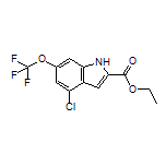 Ethyl 4-Chloro-6-(trifluoromethoxy)indole-2-carboxylate