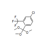 4-Chloro-2-(trifluoromethyl)-1-(trimethoxymethyl)benzene