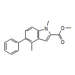 Methyl 1,4-Dimethyl-5-phenylindole-2-carboxylate