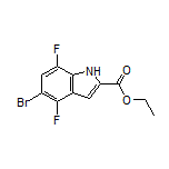 Ethyl 5-Bromo-4,7-difluoroindole-2-carboxylate