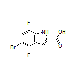 5-Bromo-4,7-difluoroindole-2-carboxylic Acid