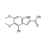 4-Bromo-5,6-dimethoxyindole-2-carboxylic Acid