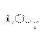 [(2S,4S)-4-Acetoxy-3,4-dihydro-2H-pyran-2-yl]methyl Acetate