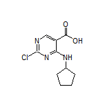 2-Chloro-4-(cyclopentylamino)pyrimidine-5-carboxylic Acid