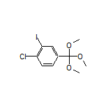 1-Chloro-2-iodo-4-(trimethoxymethyl)benzene