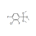 2-Chloro-1,3-difluoro-4-(trimethoxymethyl)benzene