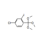 4-Chloro-2-iodo-1-(trimethoxymethyl)benzene