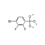 1-Bromo-2,3-difluoro-4-(trimethoxymethyl)benzene