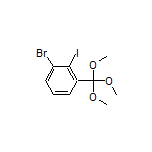 1-Bromo-2-iodo-3-(trimethoxymethyl)benzene