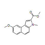 Methyl 8-Methoxy-3-methyl-3H-benzo[e]indole-2-carboxylate