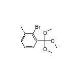 2-Bromo-1-iodo-3-(trimethoxymethyl)benzene