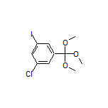 1-Chloro-3-iodo-5-(trimethoxymethyl)benzene