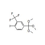 1-Iodo-2-(trifluoromethyl)-4-(trimethoxymethyl)benzene