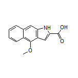 4-Methoxy-1H-benzo[f]indole-2-carboxylic Acid