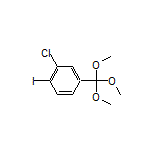 2-Chloro-1-iodo-4-(trimethoxymethyl)benzene