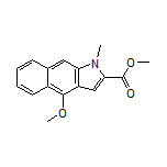 Methyl 4-Methoxy-1-methyl-1H-benzo[f]indole-2-carboxylate