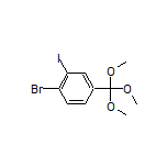 1-Bromo-2-iodo-4-(trimethoxymethyl)benzene