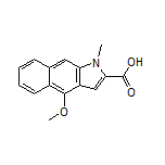 4-Methoxy-1-methyl-1H-benzo[f]indole-2-carboxylic Acid