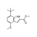 Methyl 7-(tert-Butyl)-4-methoxyindole-2-carboxylate