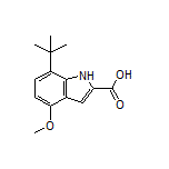 7-(tert-Butyl)-4-methoxyindole-2-carboxylic Acid