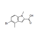 5-Bromo-1,4-dimethylindole-2-carboxylic Acid