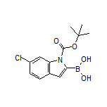 1-Boc-6-chloro-1H-indole-2-boronic Acid