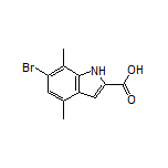 6-Bromo-4,7-dimethylindole-2-carboxylic Acid