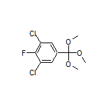 1,3-Dichloro-2-fluoro-5-(trimethoxymethyl)benzene