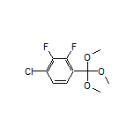 1-Chloro-2,3-difluoro-4-(trimethoxymethyl)benzene